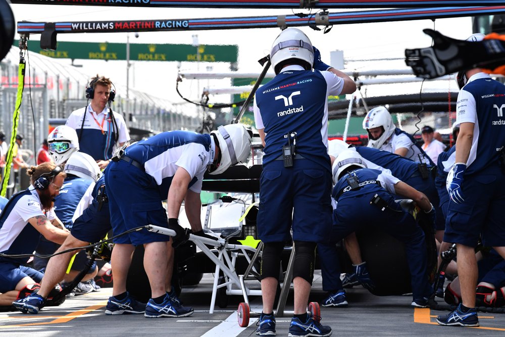 Vídeo: Williams mantém liderança nas trocas de pneus