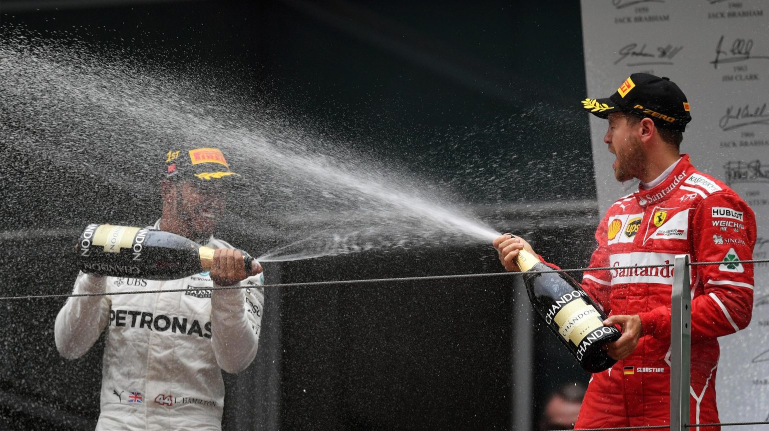 Estatísticas de Shanghai: Terceiro ‘Grand Slam’ para Hamilton