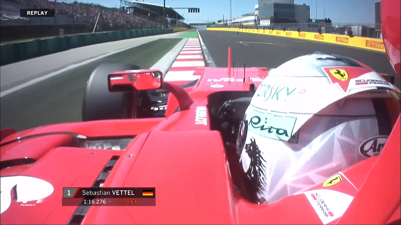 Vídeo: Onboard da volta da pole de Sebastian Vettel