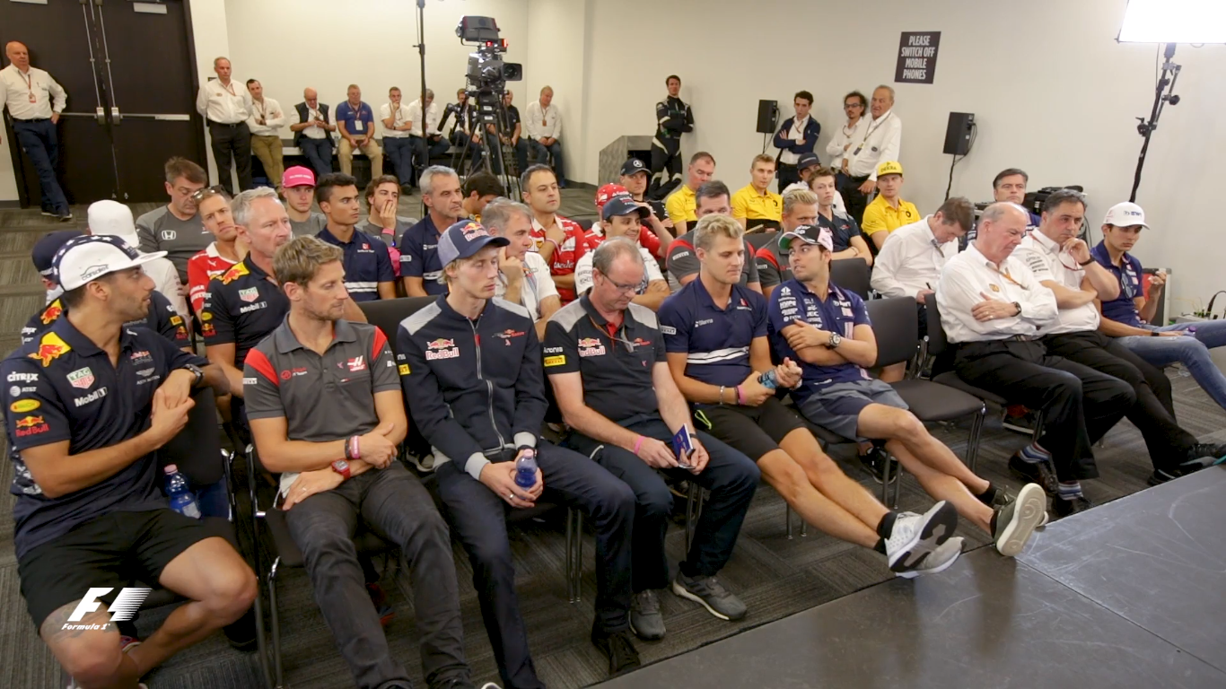 [Vídeo] Briefing de pilotos do Grande Prémio dos Estados Unidos