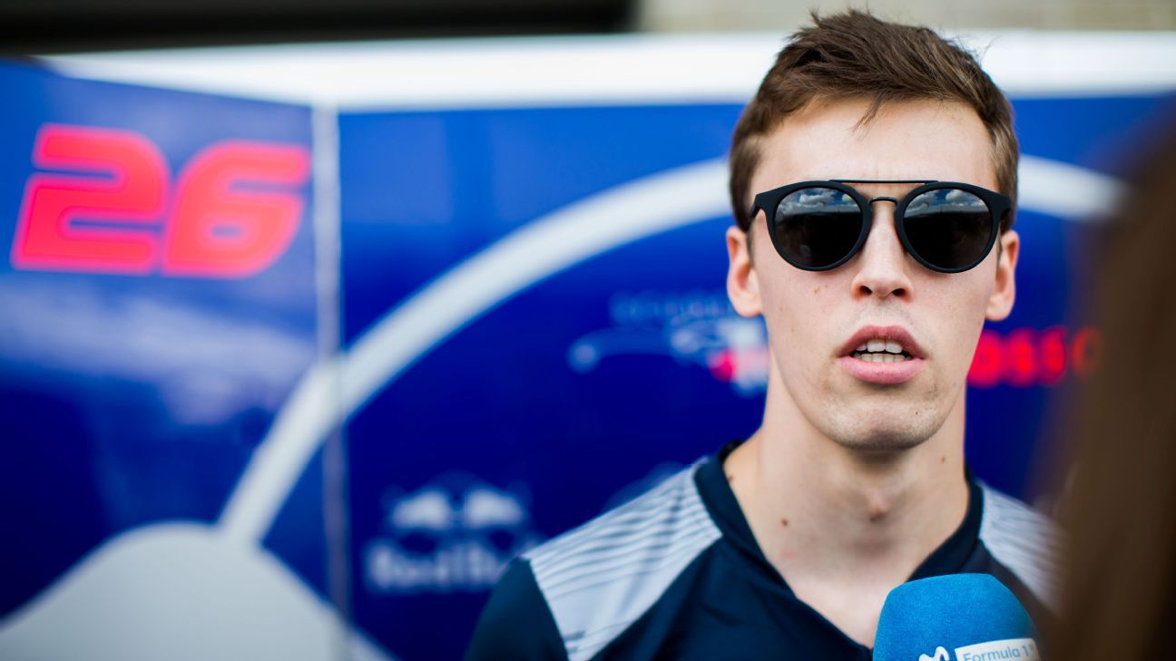 Daniil Kvyat pode rumar à Williams em 2018