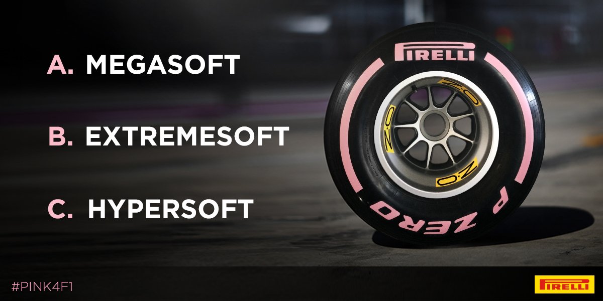 Pirelli confirma introdução de pneu mais macio em 2018