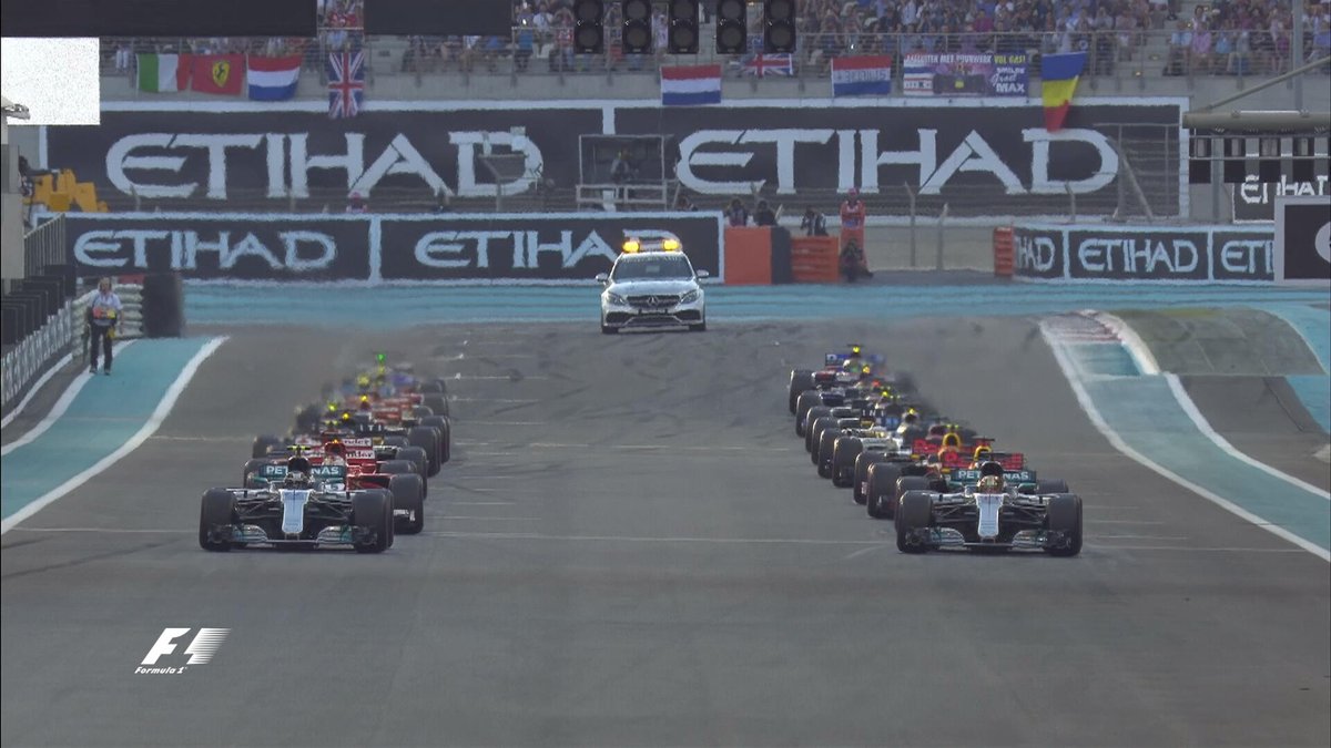 VÍDEO: Partida do Grande Prémio de Abu Dhabi