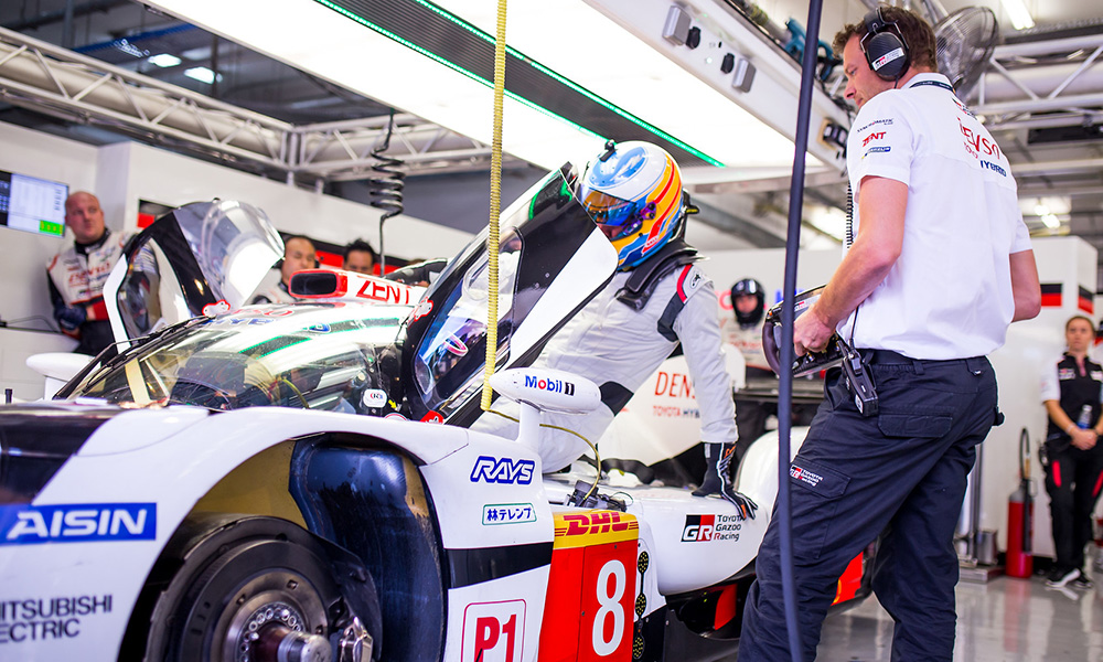 Alonso completa 113 voltas em teste bem sucedido com a Toyota