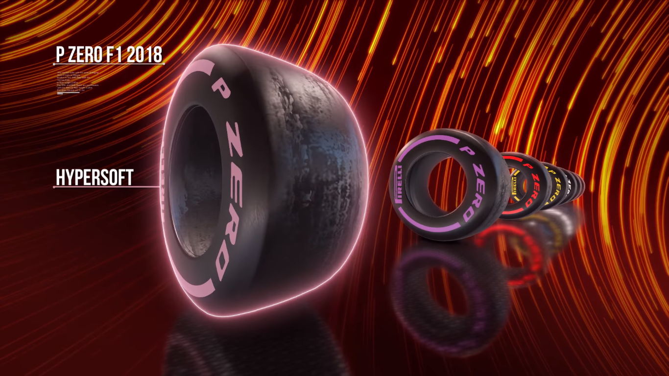 Pirelli introduz hipermacio e superduro em 2018