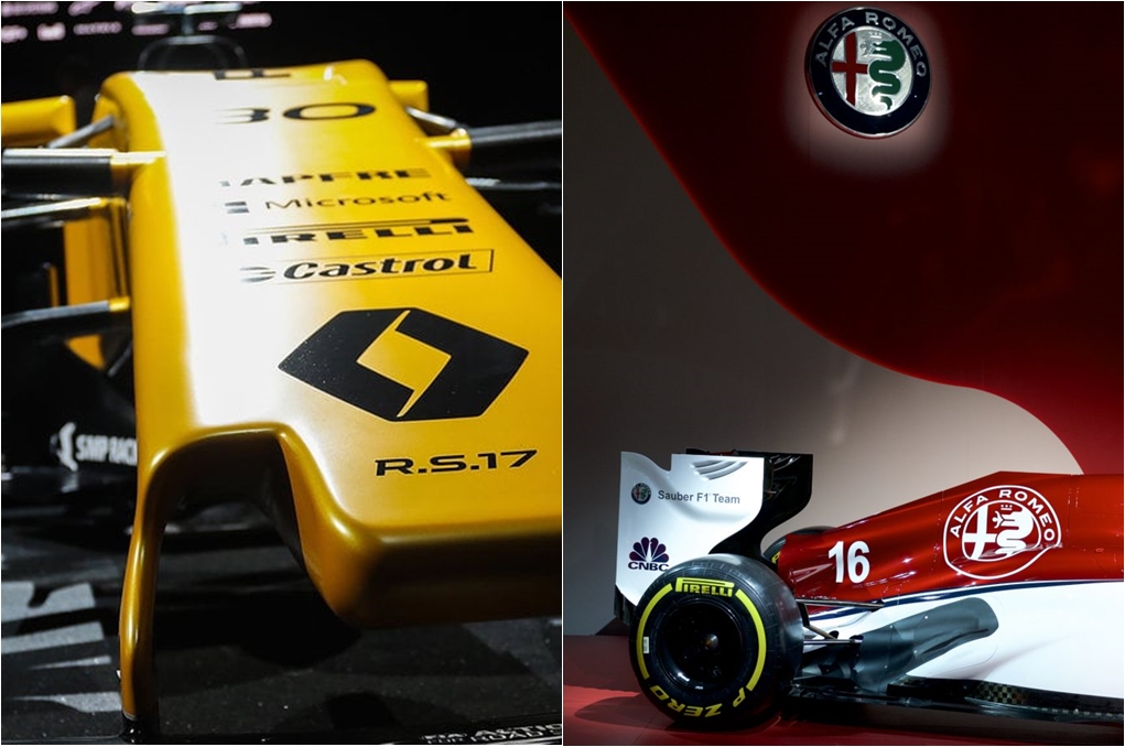 Renault e Sauber anunciam data de lançamento do R.S.18 e C37
