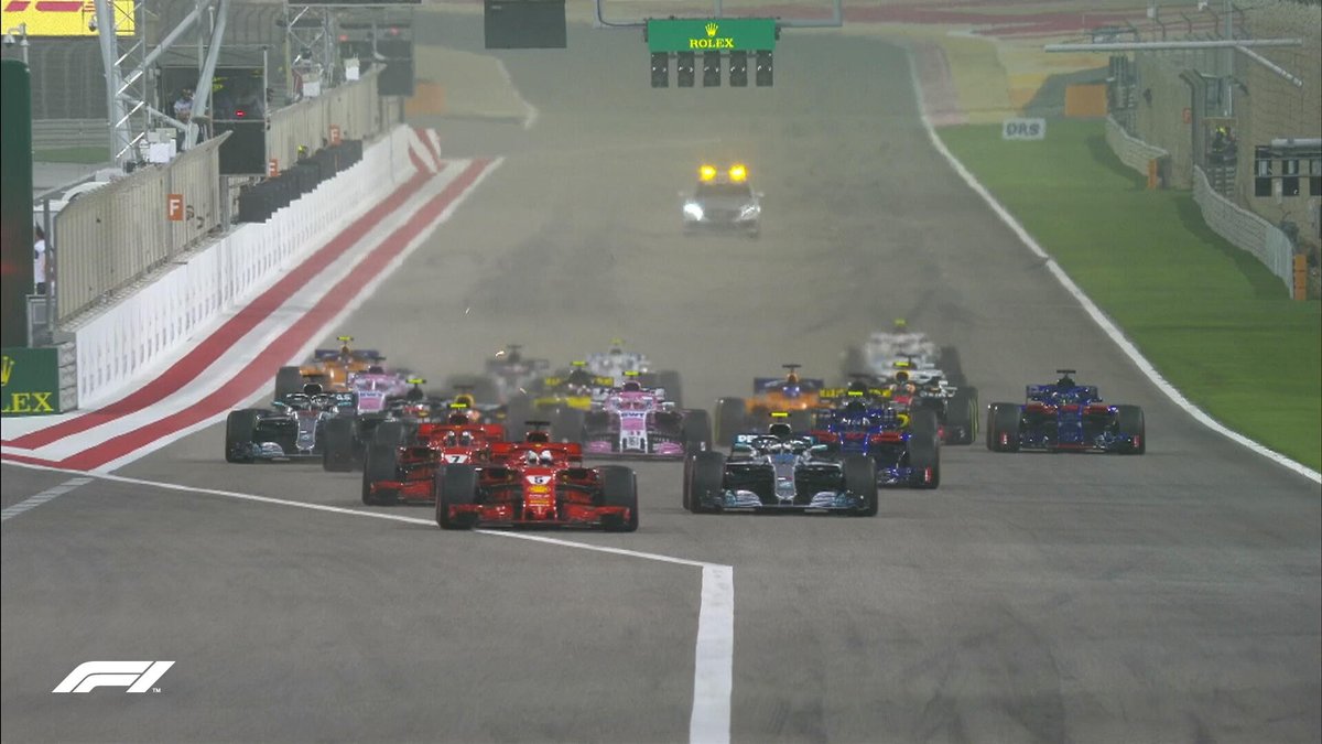 VÍDEO: Partida para o Grande Prémio do Bahrain