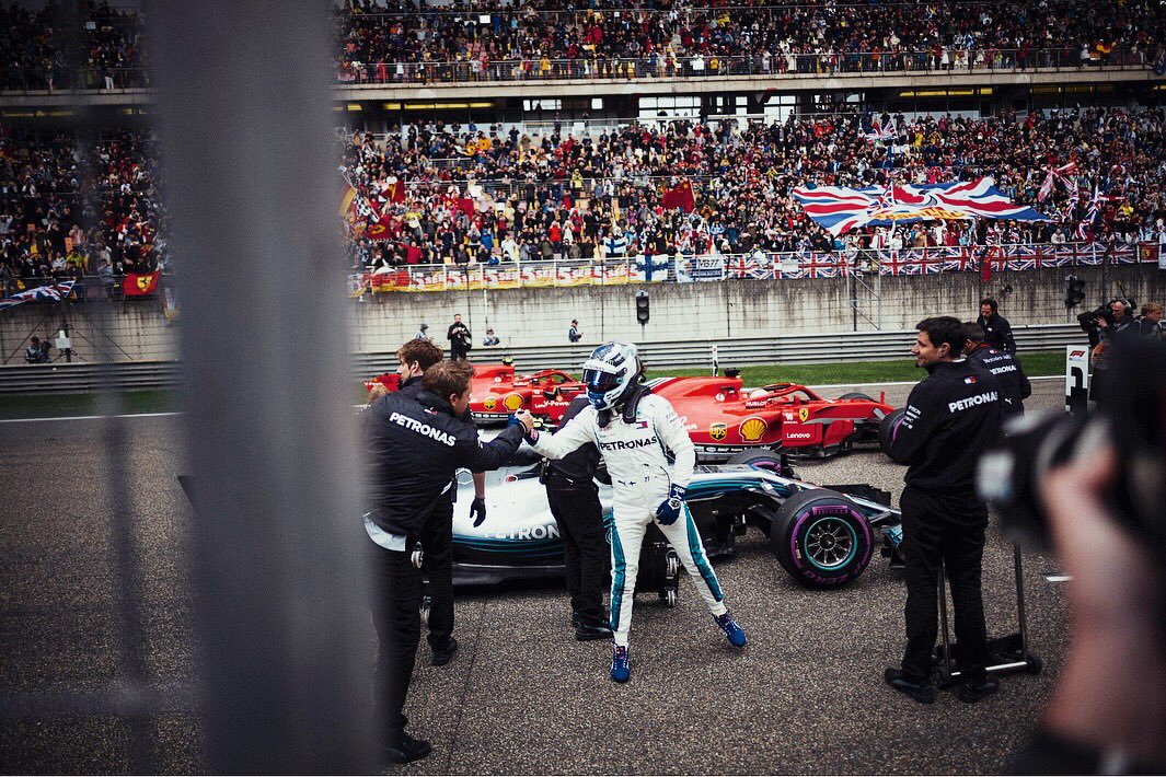 Bottas: “Ferrari tem um carro muito forte”