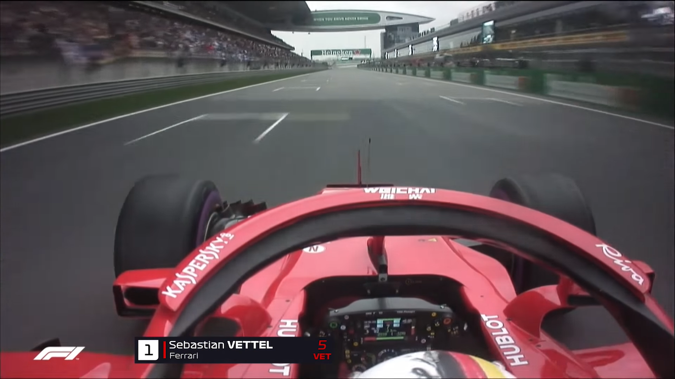 VÍDEO: Onboard da volta da pole de Sebastian Vettel em Shanghai
