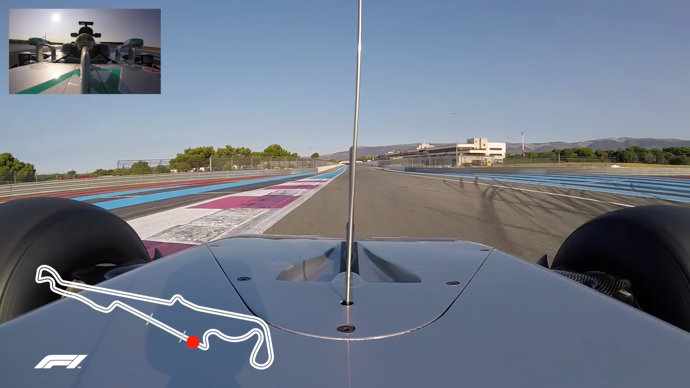 VÍDEO: Onboard de Hamilton no Circuito Paul Ricard