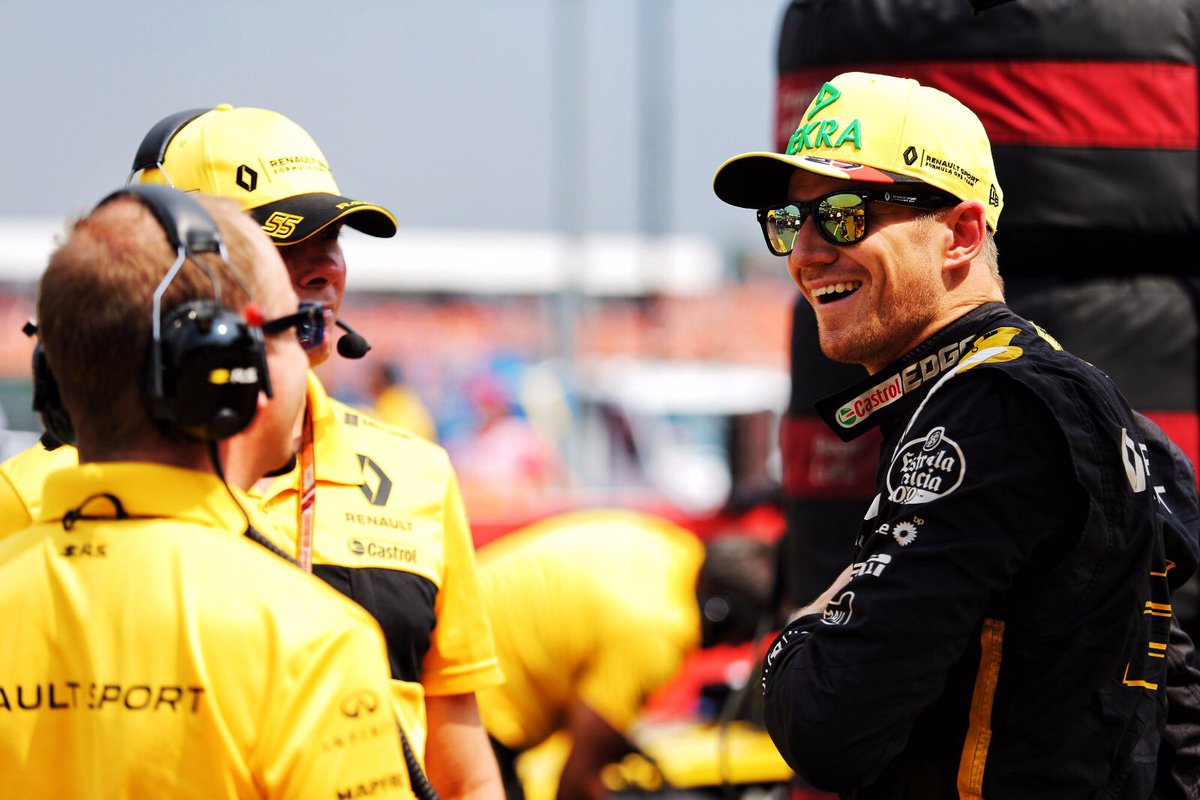 Hulkenberg “muito feliz” com quinto lugar em corrida similar ao GP do Brasil de 2012