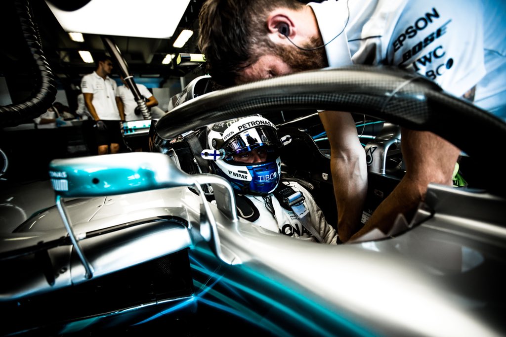 Bottas e Hulkenberg arrancam do fim da grelha no Grande Prémio da Bélgica