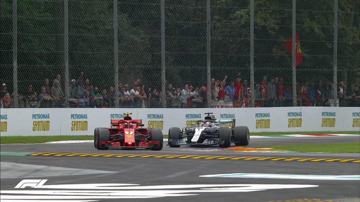 VÍDEO: Raikkonen e Hamilton lutam pela liderança em Monza