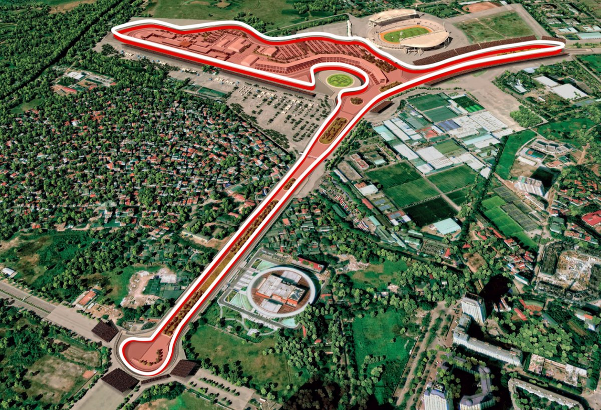 Fórmula 1 revela circuito citadino que receberá Grande Prémio do Vietname
