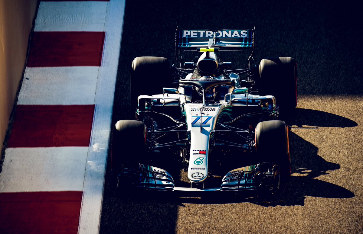 Bottas supera dupla de pilotos da Red Bull na segunda sessão em Abu Dhabi
