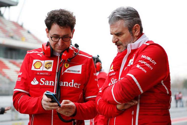 OFICIAL: Ferrari anuncia Binotto no lugar de Arrivabene