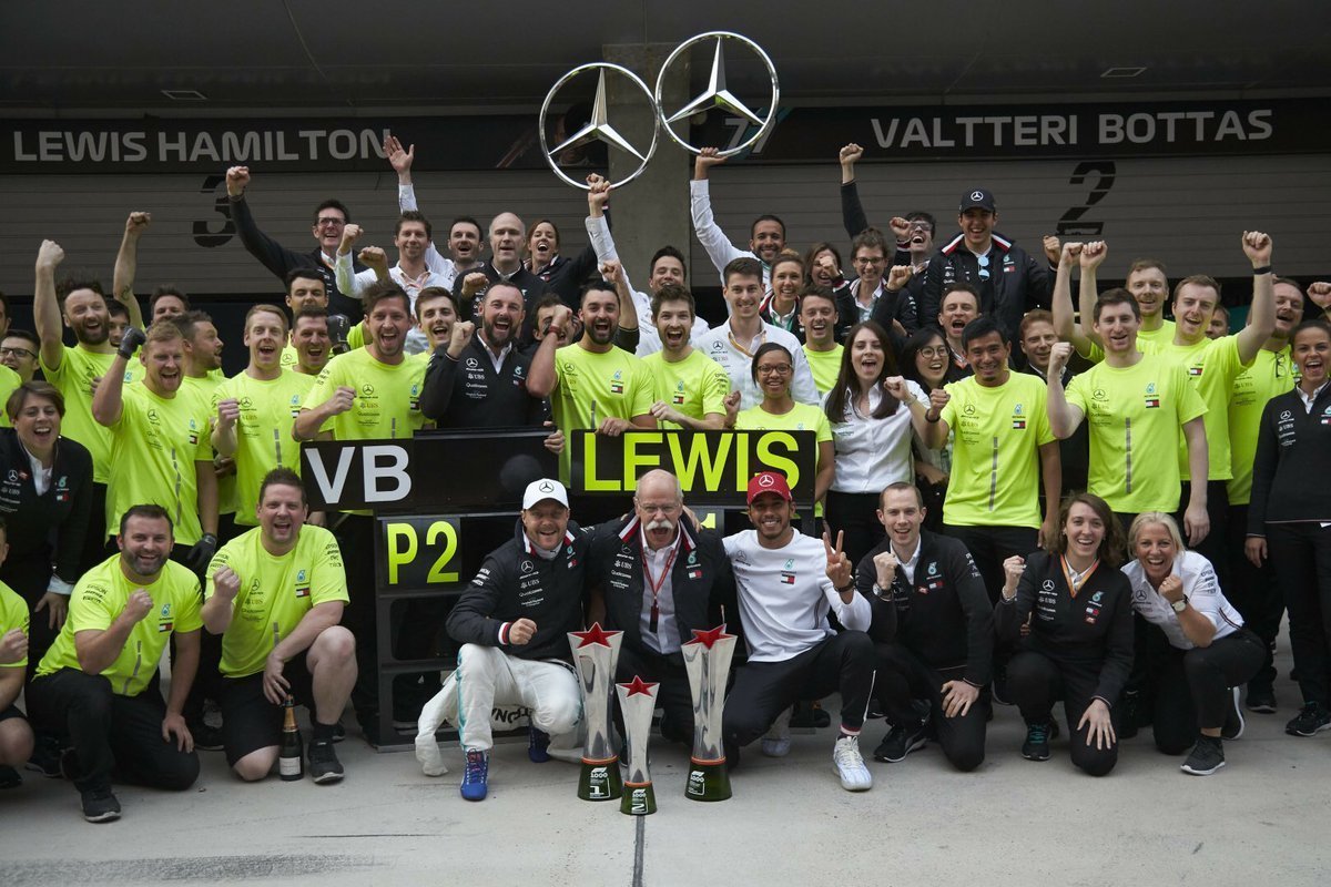 Estatísticas de Xangai: Mercedes iguala recorde da Williams de 1992