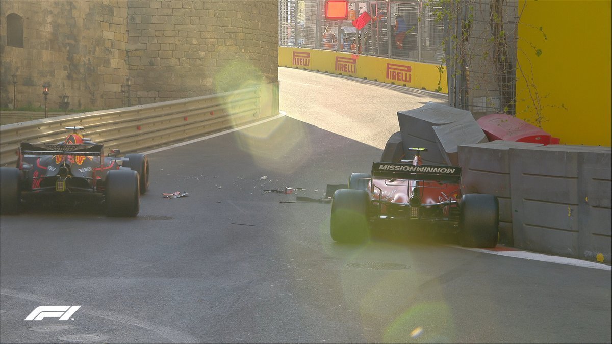 VÍDEO: Leclerc bate na Curva 8 e está fora da luta pela pole em Baku