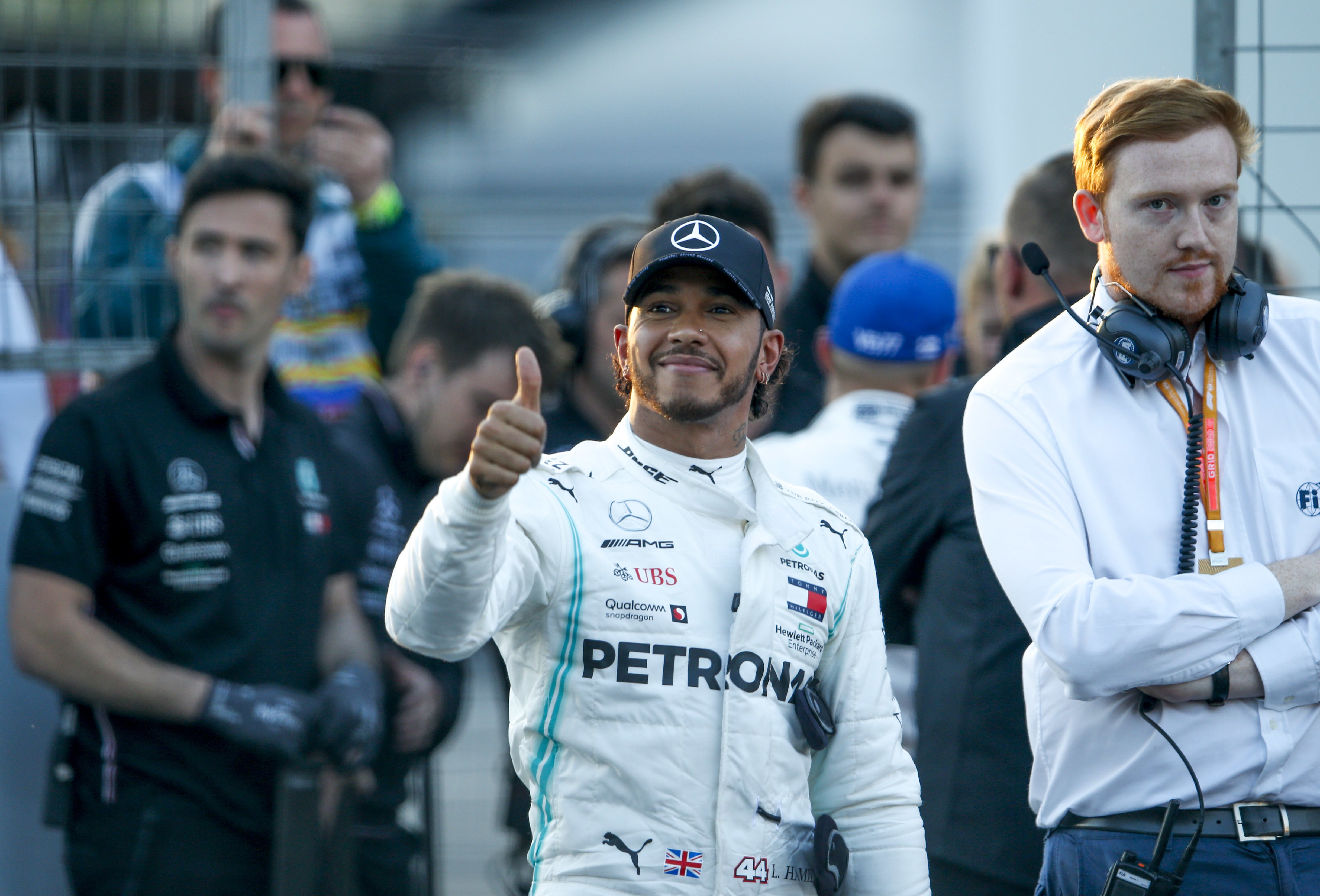Hamilton: “Não pensei que estaria na primeira linha hoje”