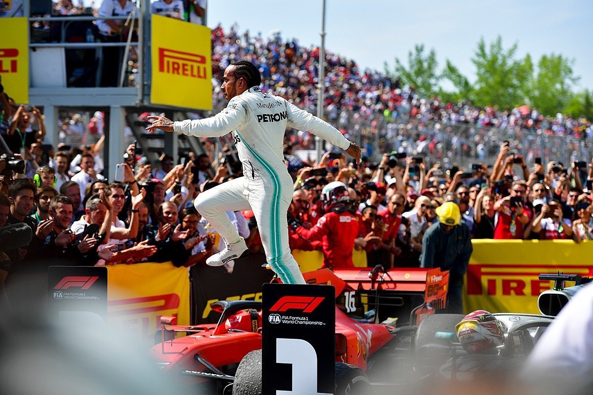 Estatísticas do Canadá: Hamilton venceu pela sétima vez em Montreal e Vettel liderou 100ª corrida