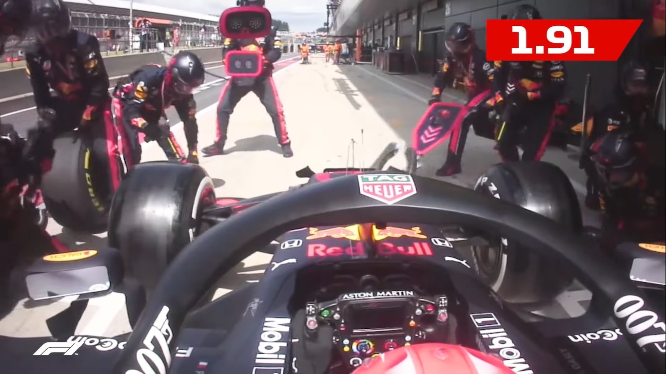 VÍDEO: Red Bull estabelece novo recorde na paragem de Gasly em Silverstone