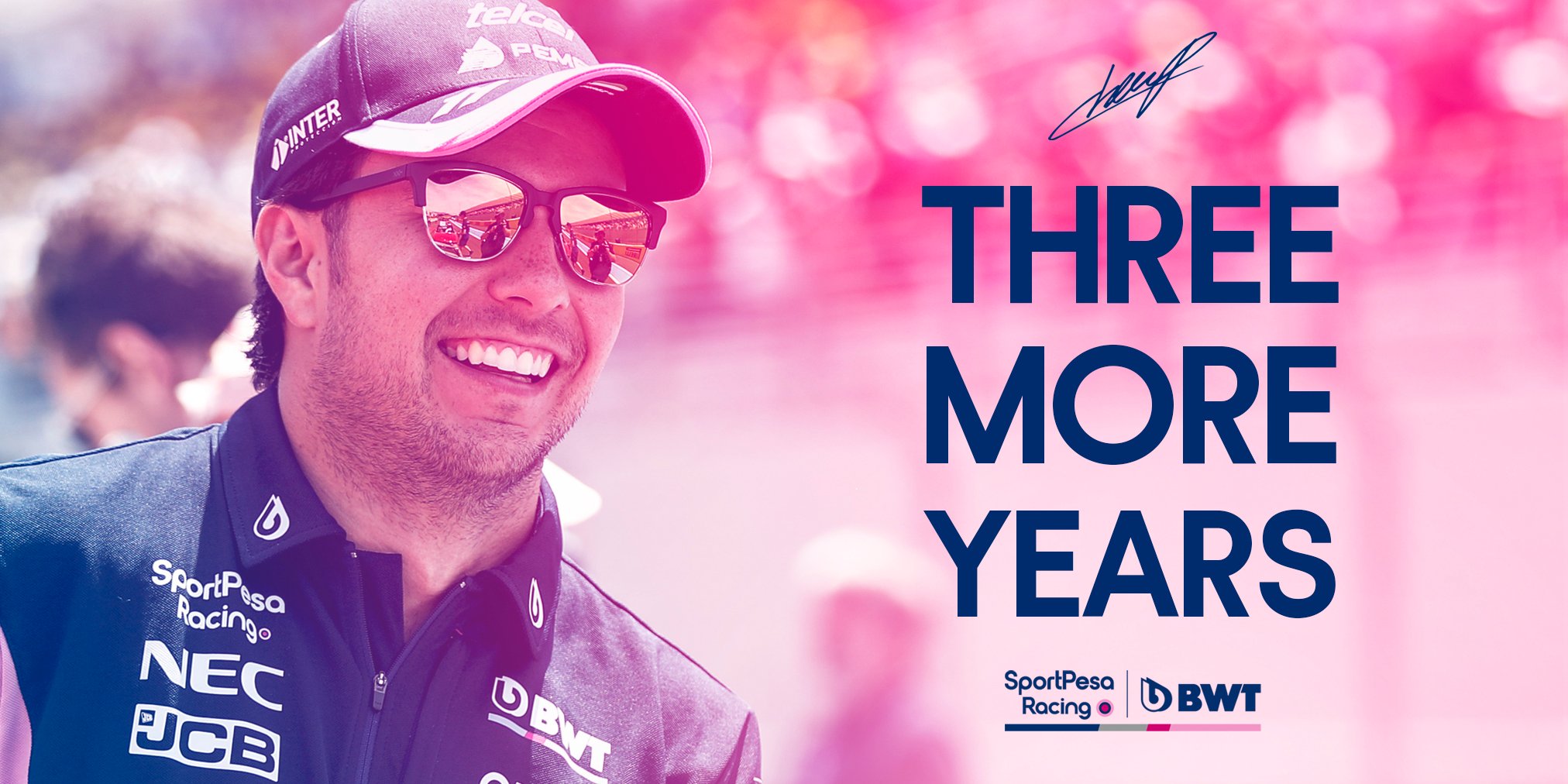 OFICIAL: Perez assina novo acordo de três anos com a Racing Point