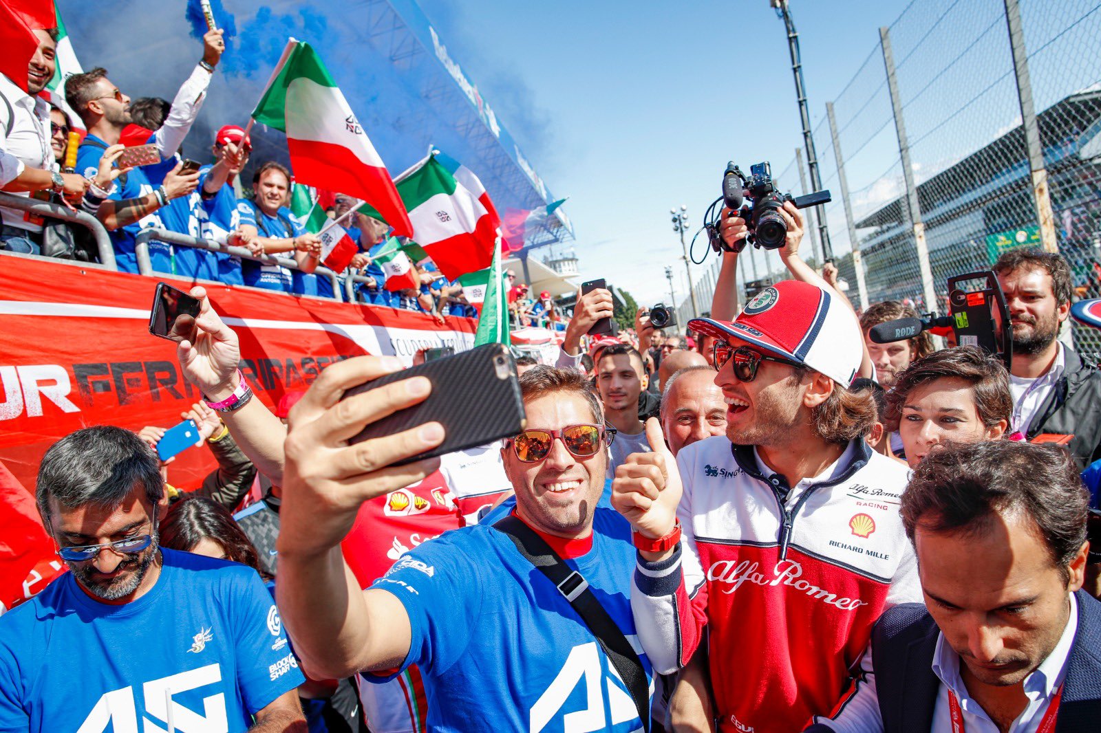 Alfa Romeo sublinha recuperação de Giovinazzi após acidente de Spa