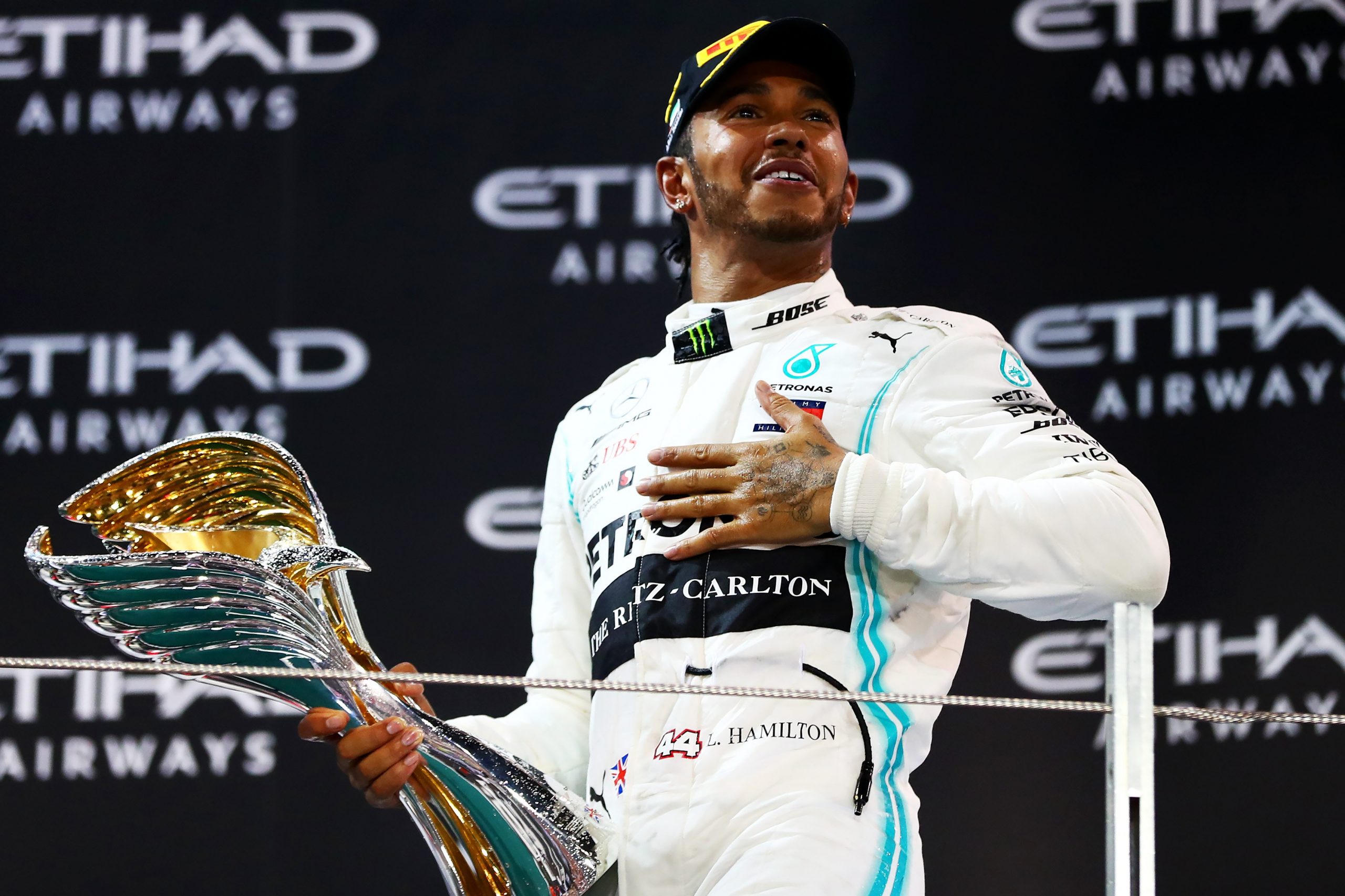 Estatísticas de Abu Dhabi: Hamilton iguala mais um recorde de Senna na sua 250ª corrida