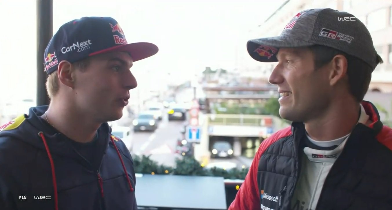 Verstappen assistiu à partida do Rali de Monte Carlo e assumiu interesse em experimentar um WRC