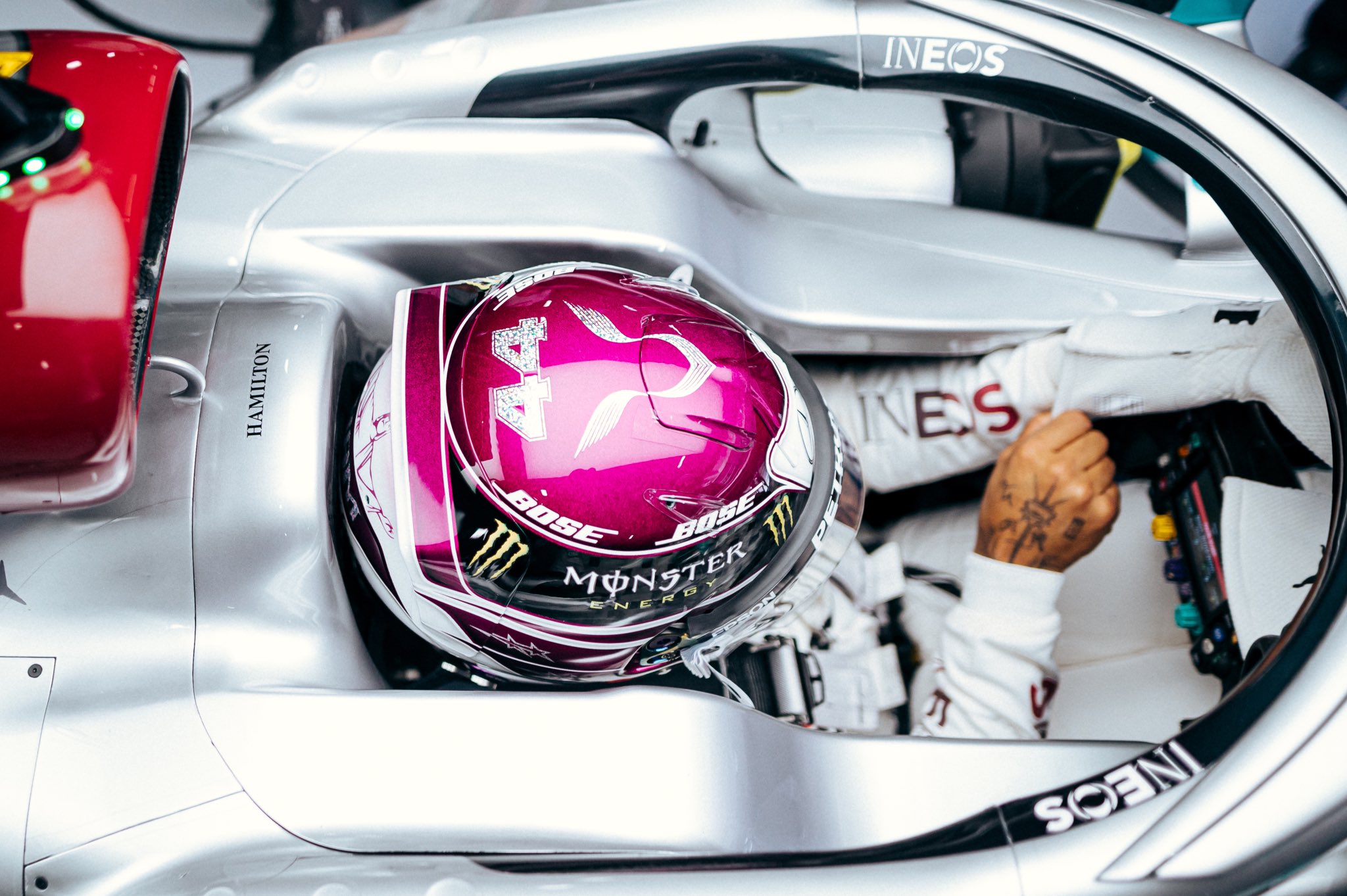 Hamilton: “Este é provavelmente o primeiro dia de sempre em que terminei um teste e queria continuar”