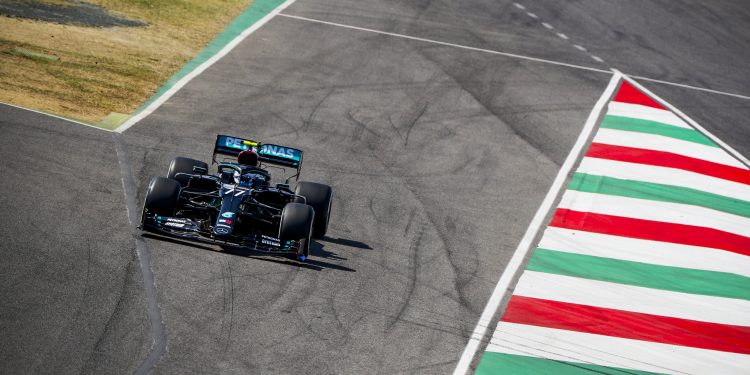 Bottas lidera a primeira sessão de treinos de sempre da Fórmula 1 em Mugello