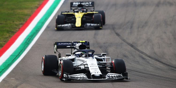 Gasly acredita que estava mais rápido do que o Renault de Ricciardo em Imola