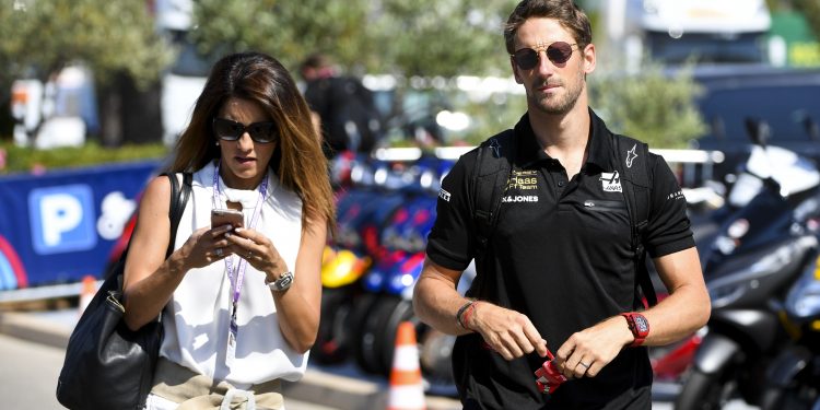 Esposa de Grosjean presta tributo ao seu “super-herói” e agradece a todos os envolvidos