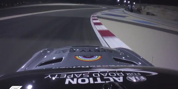 VÍDEO: O traçado do Grande Prémio de Sakhir a bordo do Safety Car