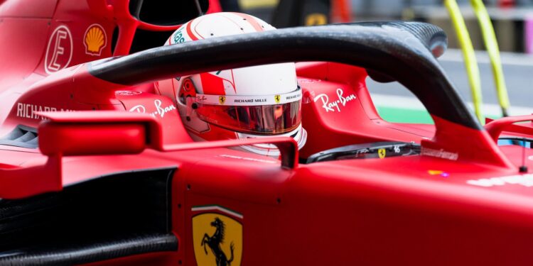 Leclerc já pilotou o carro de 2022 da Ferrari no simulador de Maranello