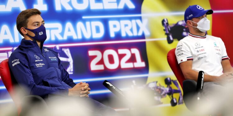 “Ainda não há novidades para partilhar”, dizem Bottas e Russell antes do Grande Prémio da Bélgica