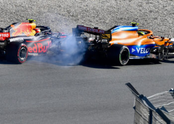 Pérez acredita que o sexto lugar era possível sem os incidentes “desnecessários” com Norris e Mazepin