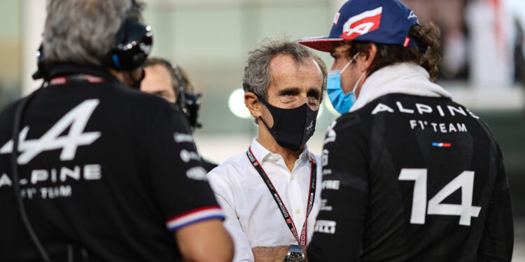 Prost deixou o cargo de diretor não-executivo da Alpine no final de 2021
