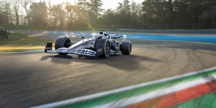 [FOTOS] AlphaTauri apresentou versão digital do seu carro de 2022