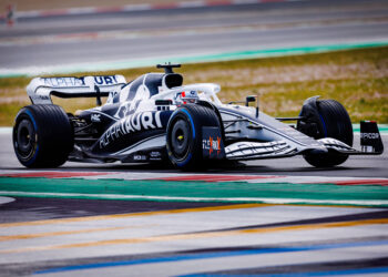 AlphaTauri divulga imagens do shakedown de Misano