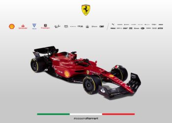 F1-75: Ferrari apresenta carro de Sainz e Leclerc para 2022