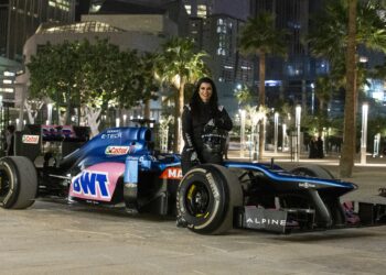 Pulling e Al Hamad completam teste inédito com a Alpine na Arábia Saudita