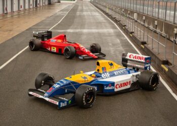 Ferrari 640 e Williams FW14 da coleção de Mansell vão a leilão no Mónaco