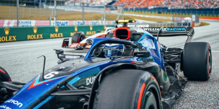 Latifi “super entusiasmado” por receber o pacote de evoluções da Williams em França