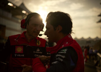 Sainz e a chegada de Vasseur: “Sei que ele se vai sair bem”