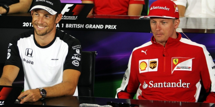 Button e Raikkonen voltarão a ser adversários por um dia na NASCAR Cup Series