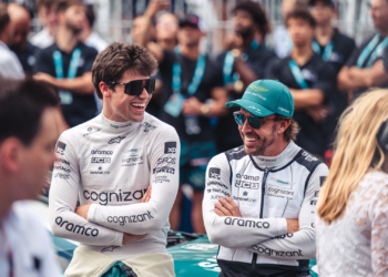 Alonso diz que Stroll precisa de mais sorte: “Não lhe falta ritmo”