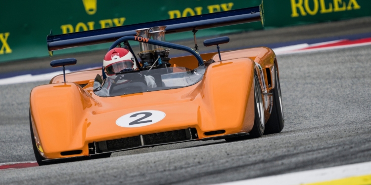 [FOTOS] Ex-pilotos de Fórmula 1 entraram em pista com carros do campeonato Can-Am