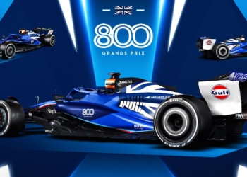 Williams desvenda decoração especial para o Grande Prémio da Grã-Bretanha