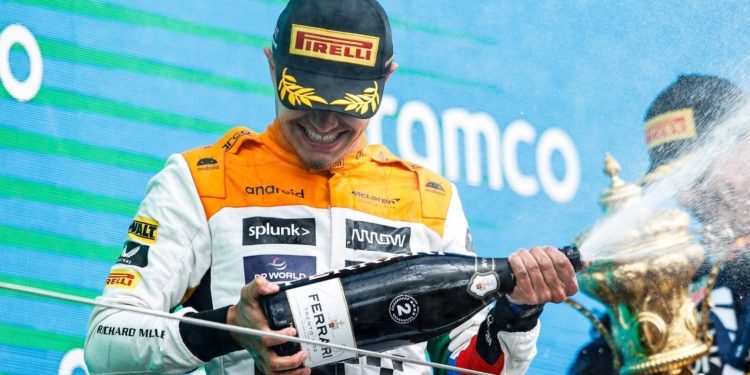 Norris: “O segundo lugar é de loucos, mas o Oscar também merecia o pódio”